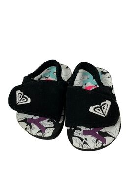 Roxy Baby Girls Finn Sandals No Size Tag (Measures Size 4 / 4.5")